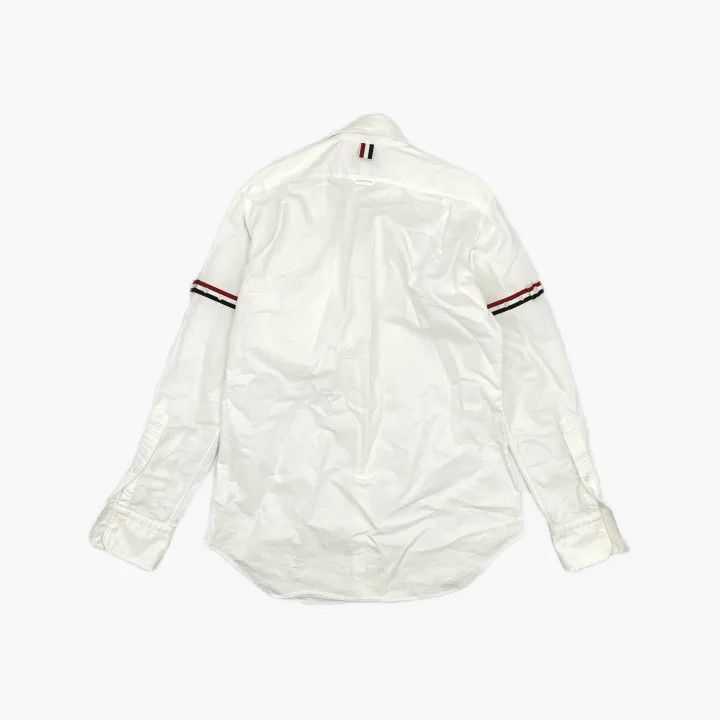 Thom Browne Thom Browne Classic Long Sleeve Shirt with Stripes 0079 Size US M / EU 48-50 / 2 - 3 Thumbnail
