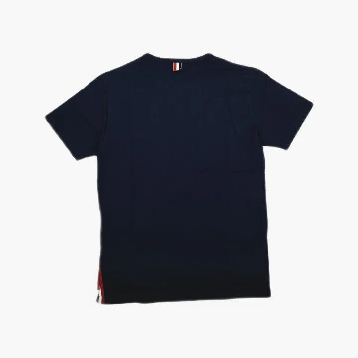 Thom Browne Thom Browne Navy Short Sleeve T-Shirt 0079 Size US S / EU 44-46 / 1 - 3 Thumbnail