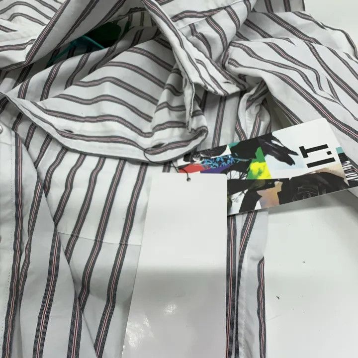 Thom Browne Thom Browne Striped Long Sleeve Shirt for Men 0079 Size US S / EU 44-46 / 1 - 6 Thumbnail