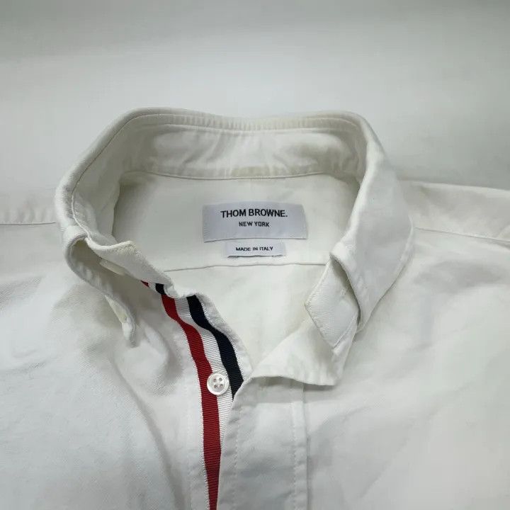 Thom Browne Thom Browne SS21 Solid Color Oxford Dress Shirt 0079 Size US S / EU 44-46 / 1 - 7 Thumbnail