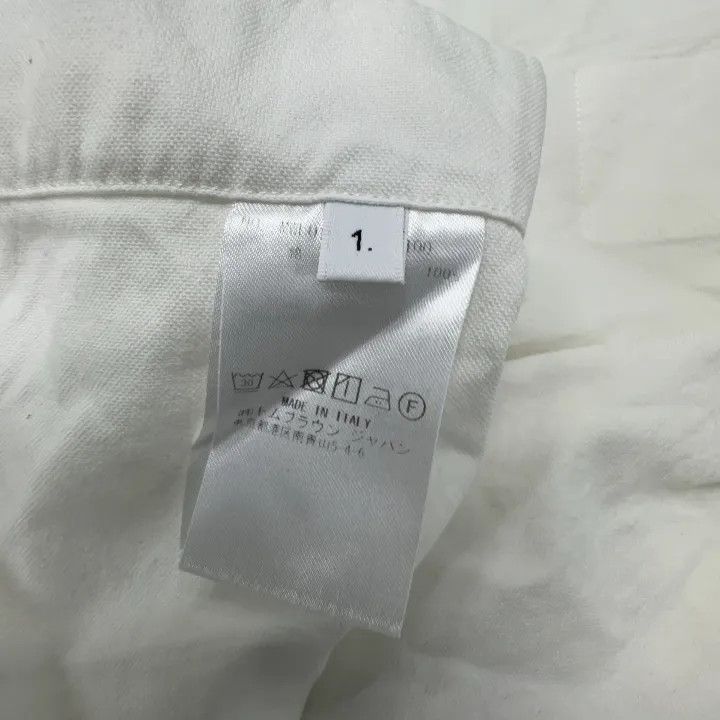 Thom Browne Thom Browne SS21 Solid Color Oxford Dress Shirt 0079 Size US S / EU 44-46 / 1 - 4 Thumbnail