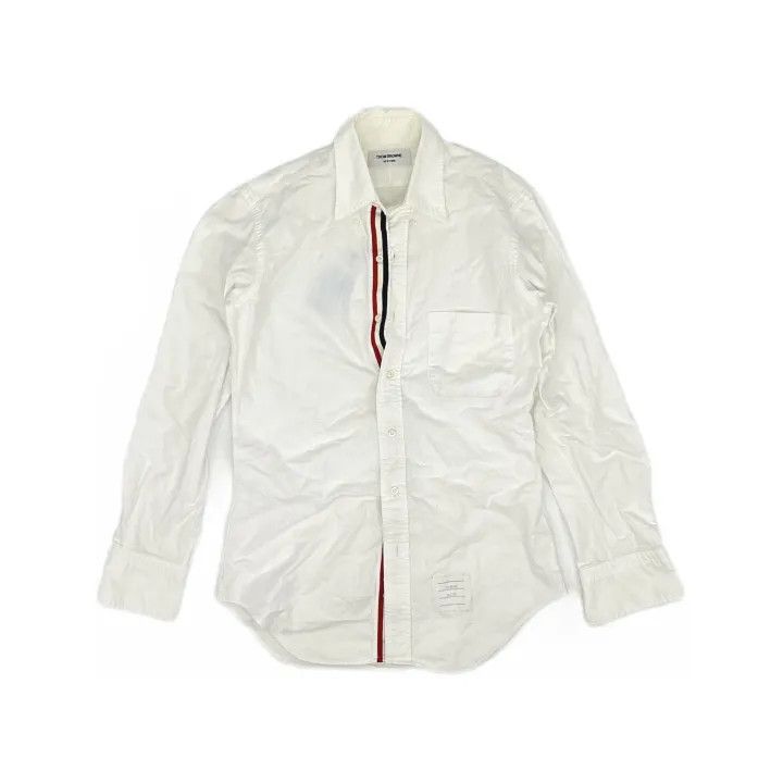 Thom Browne Thom Browne Cotton Long Sleeve Shirt for Unisex 0079 Size US S / EU 44-46 / 1 - 2 Thumbnail