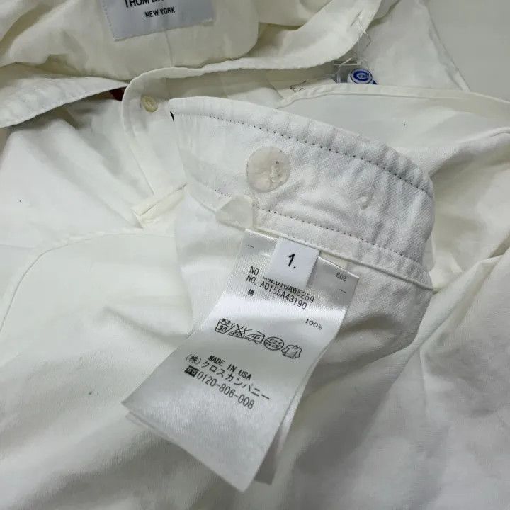 Thom Browne Thom Browne Cotton Long Sleeve Shirt for Unisex 0079 Size US S / EU 44-46 / 1 - 5 Thumbnail