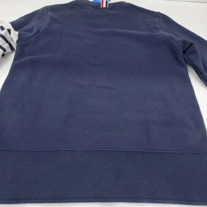 Thom Browne Thom Browne Navy Crewneck Sweatshirt for Men 0079 Size US M / EU 48-50 / 2 - 12 Thumbnail