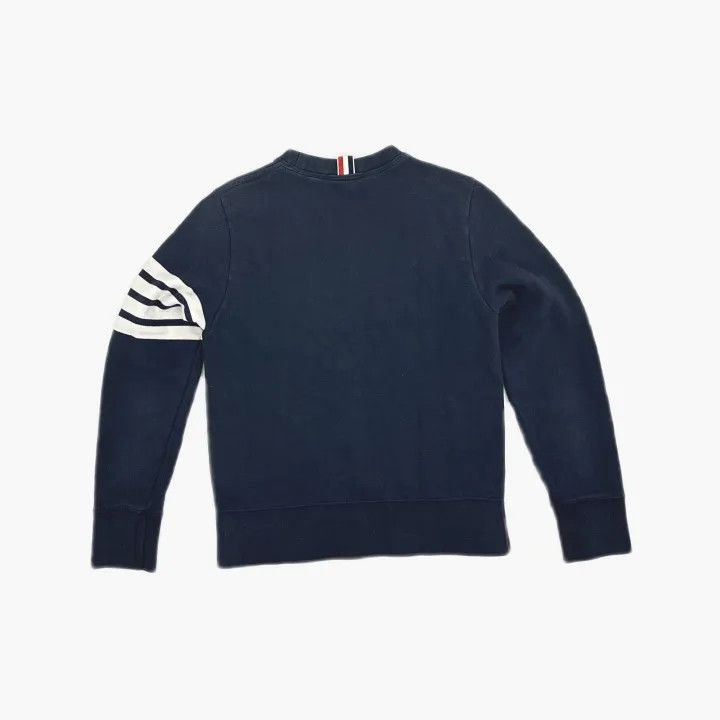 Thom Browne Thom Browne Navy Crewneck Sweatshirt for Men 0079 Size US M / EU 48-50 / 2 - 3 Thumbnail
