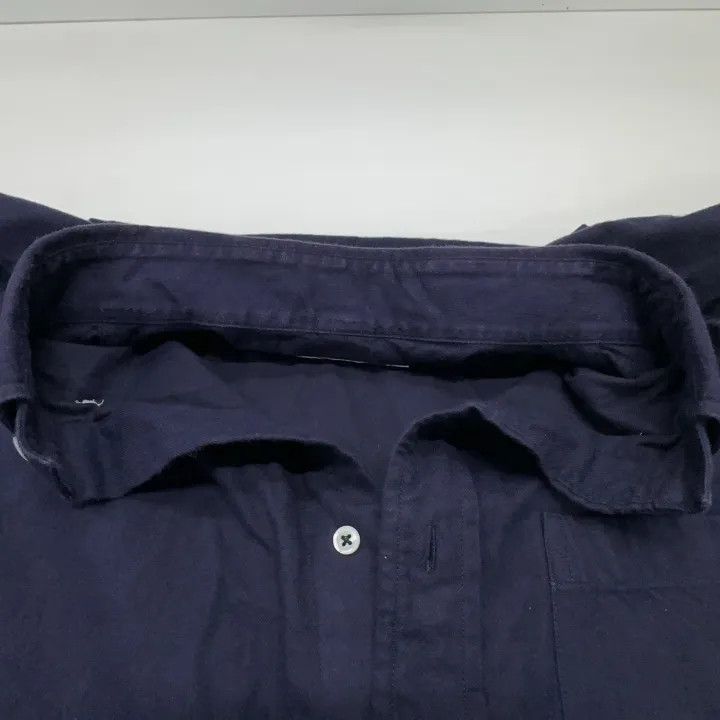 Thom Browne Thom Browne Classic Navy Long Sleeve Shirt 0079 Size US S / EU 44-46 / 1 - 8 Thumbnail