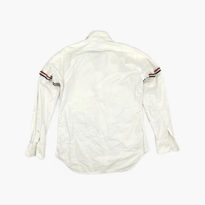 Thom Browne Thom Browne Classic Striped Long Sleeve Shirt 0079 Size US M / EU 48-50 / 2 - 3 Thumbnail