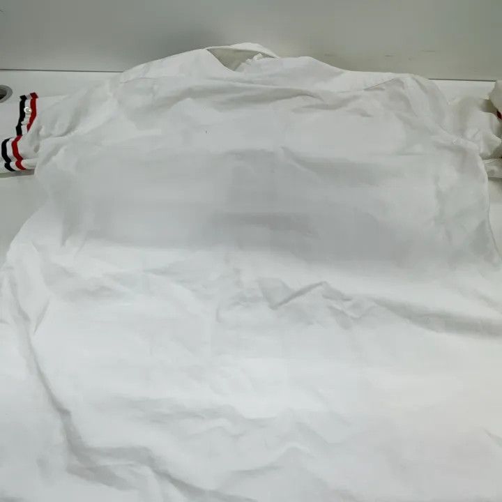 Thom Browne Thom Browne Classic Striped Long Sleeve Shirt 0079 Size US M / EU 48-50 / 2 - 11 Thumbnail