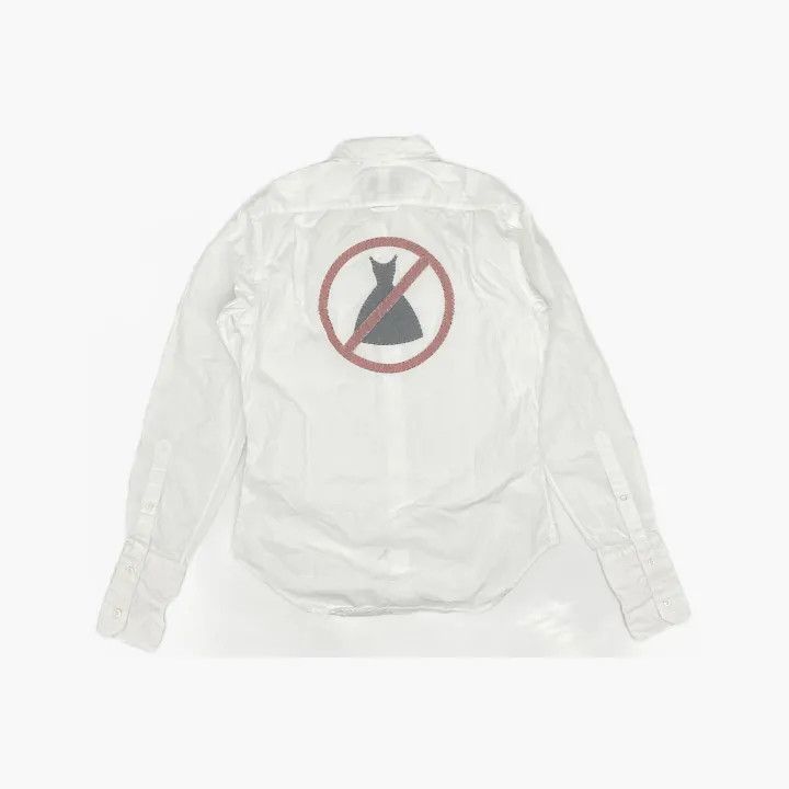 Thom Browne Thom Browne Casual Long Sleeve Shirt 0079 Size US M / EU 48-50 / 2 - 3 Thumbnail