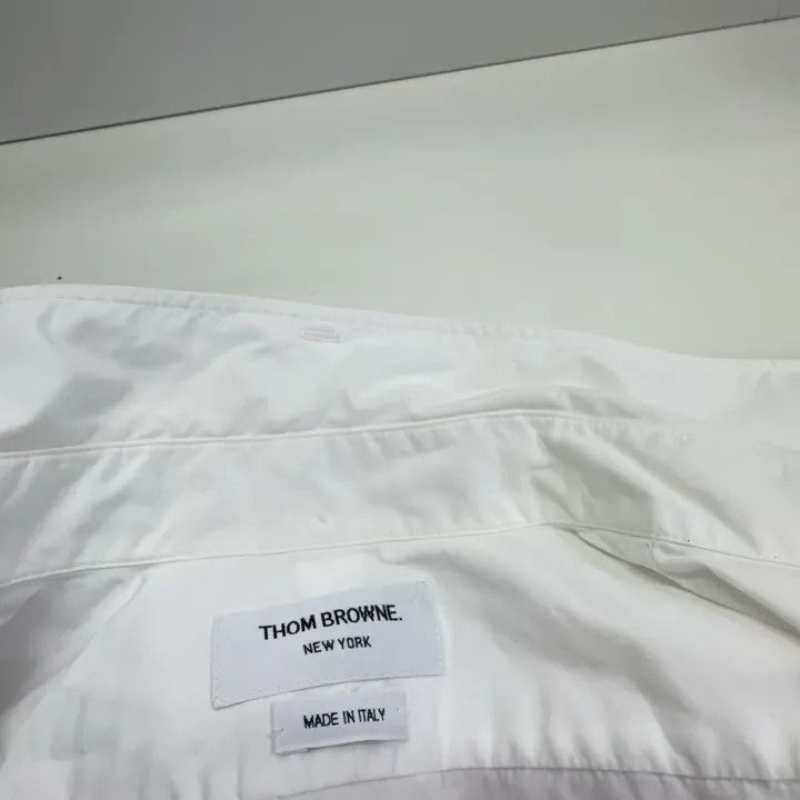 Thom Browne Thom Browne Casual Long Sleeve Shirt 0079 Size US M / EU 48-50 / 2 - 4 Thumbnail