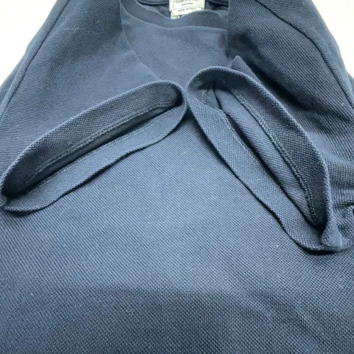 Thom Browne Thom Browne Navy Stripe Cotton Crew Neck T-Shirt 0079 Size US S / EU 44-46 / 1 - 8 Thumbnail