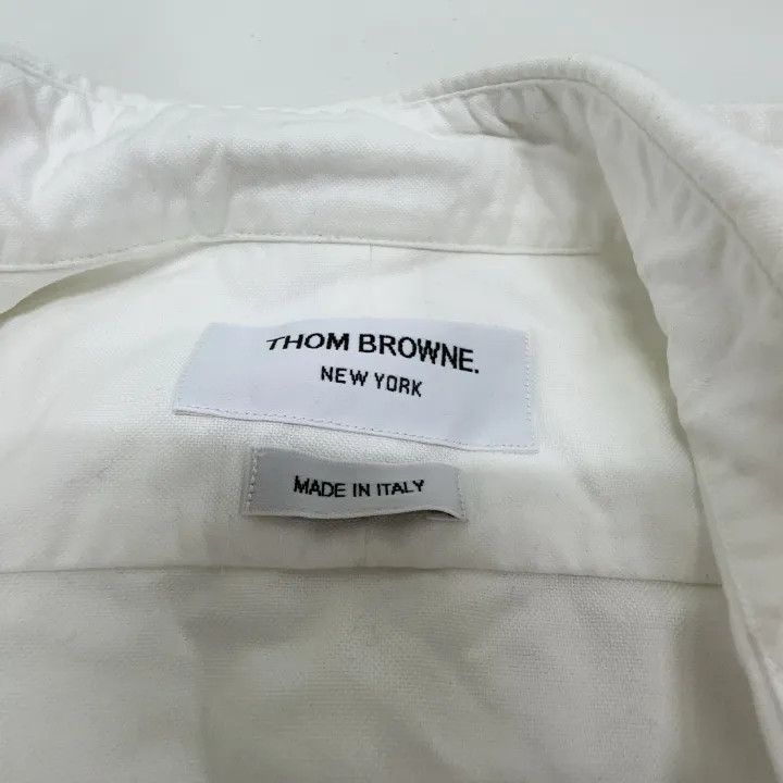 Thom Browne Thom Browne Classic Long Sleeve Oxford Shirt 0079 Size US M / EU 48-50 / 2 - 4 Thumbnail