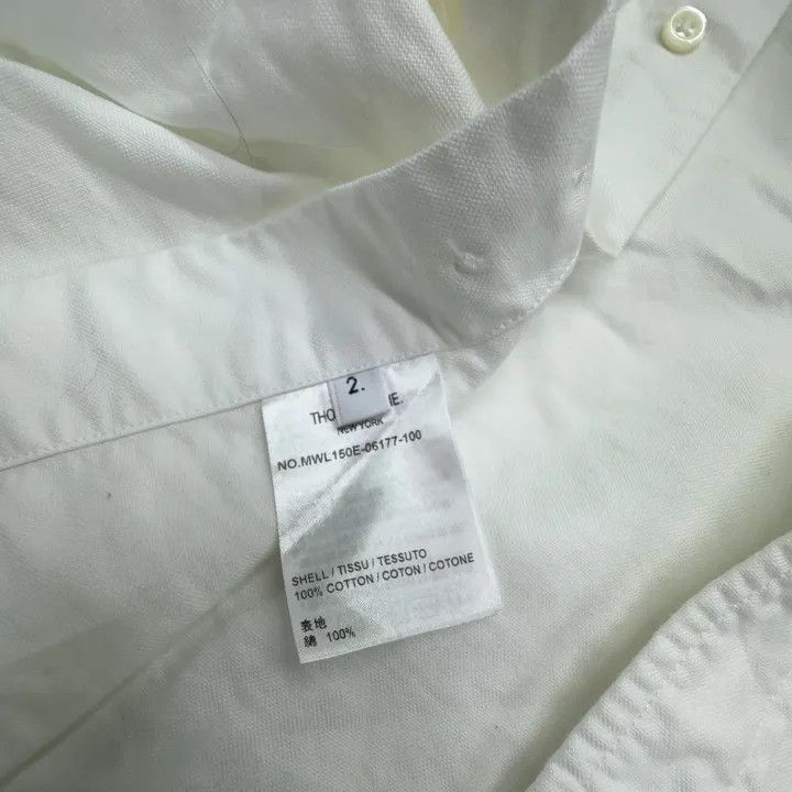 Thom Browne Thom Browne Classic Long Sleeve Oxford Shirt 0079 Size US M / EU 48-50 / 2 - 5 Thumbnail