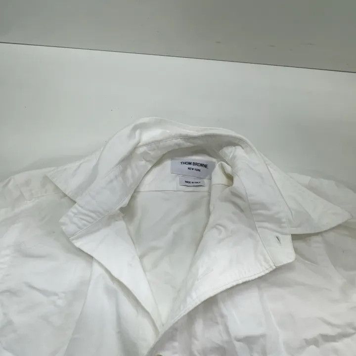 Thom Browne Thom Browne Classic Long Sleeve Oxford Shirt 0079 Size US M / EU 48-50 / 2 - 6 Thumbnail
