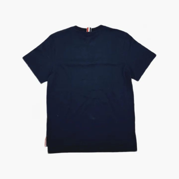 Thom Browne Thom Browne Navy Short Sleeve Cotton T-Shirt 0079 Size US S / EU 44-46 / 1 - 3 Thumbnail