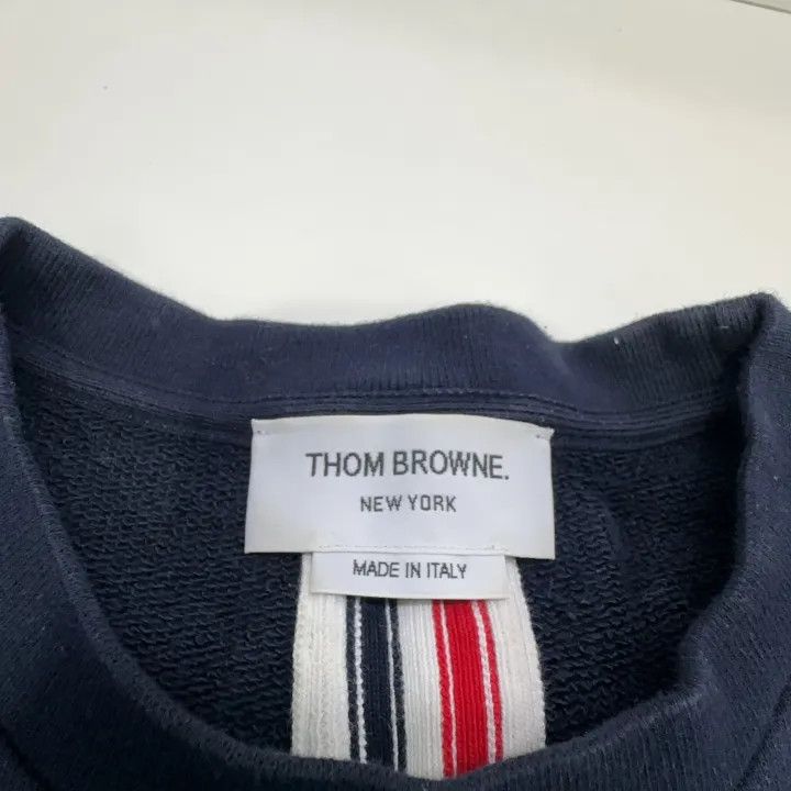 Thom Browne Thom Browne Ivy Boy Sweatshirt in Blue 0079 Size US S / EU 44-46 / 1 - 6 Thumbnail