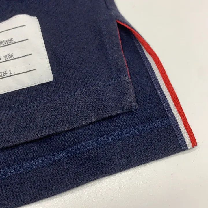Thom Browne Thom Browne SS23 Striped Short Sleeve T-Shirt 0079 Size US S / EU 44-46 / 1 - 9 Thumbnail