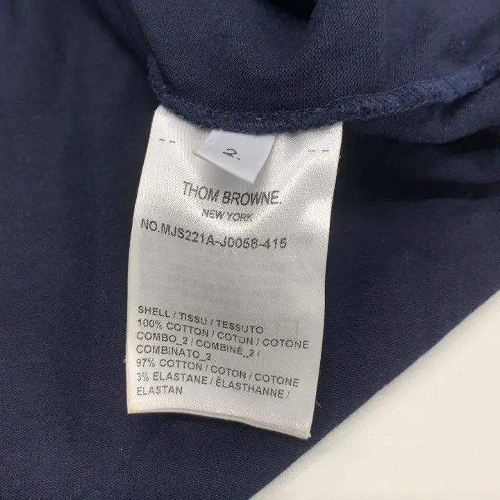 Thom Browne Thom Browne SS23 Striped Short Sleeve T-Shirt 0079 Size US S / EU 44-46 / 1 - 5 Thumbnail