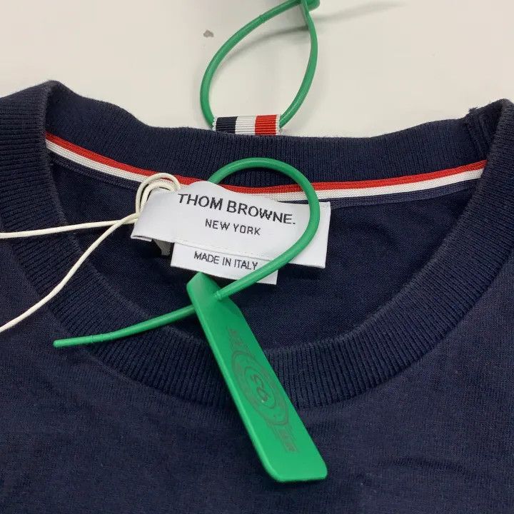 Thom Browne Thom Browne SS23 Striped Short Sleeve T-Shirt 0079 Size US S / EU 44-46 / 1 - 7 Thumbnail