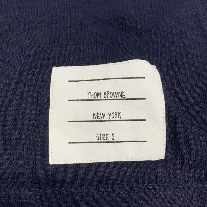 Thom Browne Thom Browne SS23 Striped Short Sleeve T-Shirt 0079 Size US S / EU 44-46 / 1 - 4 Thumbnail