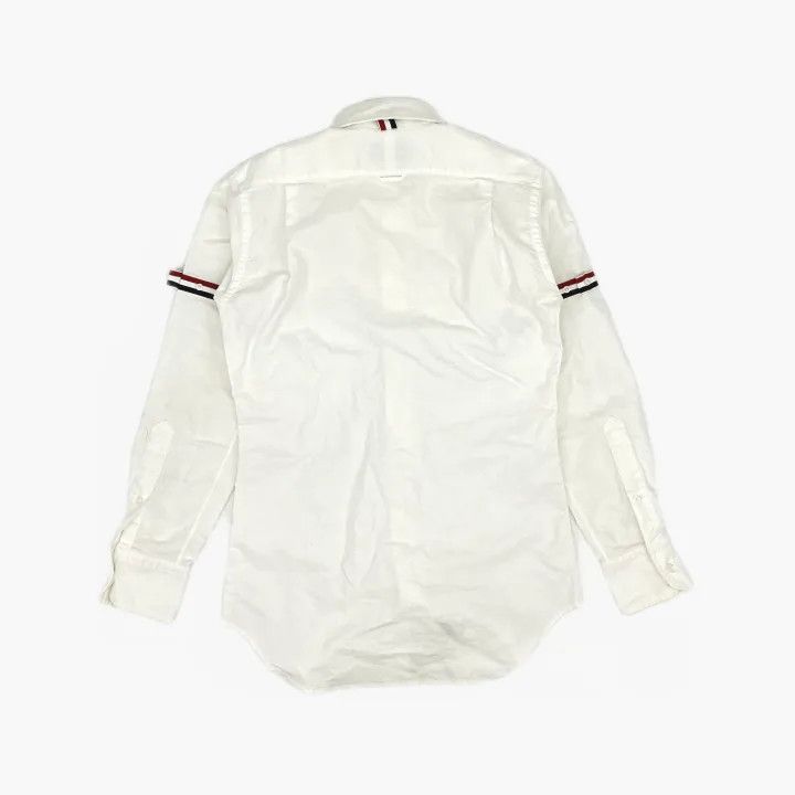 Thom Browne Thom Browne Classic Long Sleeve White Shirt 0079 Size US S / EU 44-46 / 1 - 3 Thumbnail