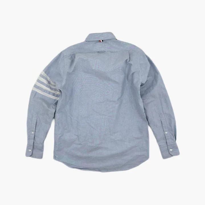 Thom Browne Thom Browne Oxford Stripe Long Sleeve Shirt 0079 Size US M / EU 48-50 / 2 - 3 Thumbnail