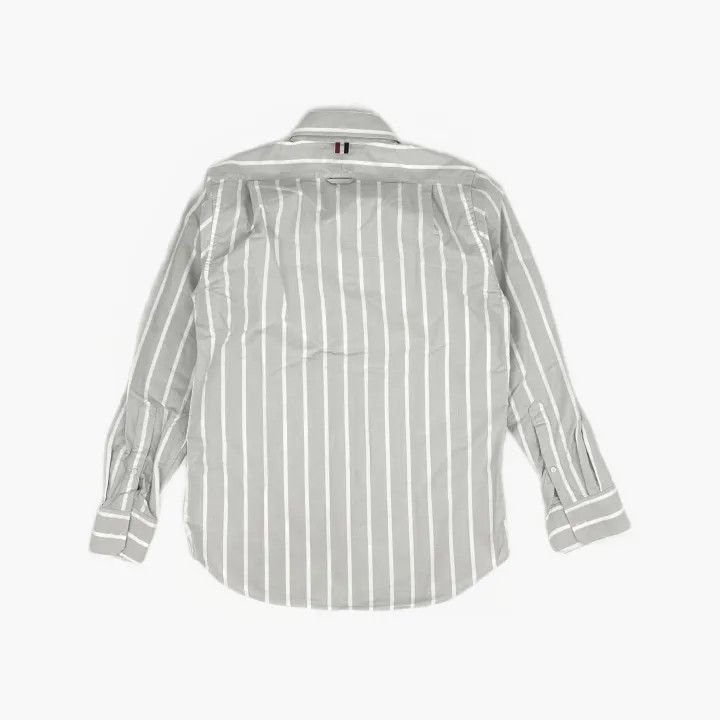 Thom Browne Thom Browne SS22 Striped Long Sleeve Shirt 0079 Size US S / EU 44-46 / 1 - 3 Thumbnail