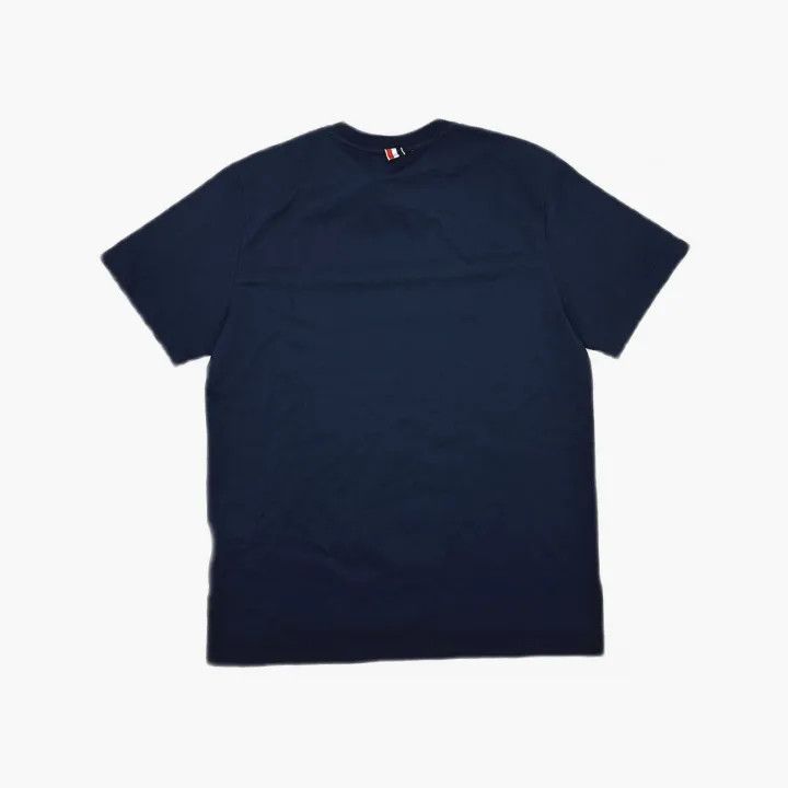 Thom Browne Thom Browne Cotton Crewneck T-Shirt in Navy 0079 Size US M / EU 48-50 / 2 - 3 Thumbnail