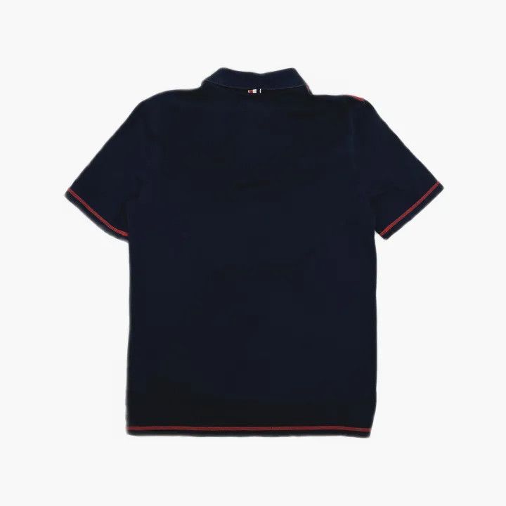 Thom Browne Thom Browne Navy Cotton Polo Shirt 0079 Size US M / EU 48-50 / 2 - 3 Thumbnail