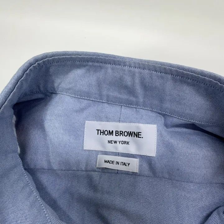 Thom Browne Thom Browne Blue Long Sleeve Shirt for Men 0079 Size US L / EU 52-54 / 3 - 7 Thumbnail