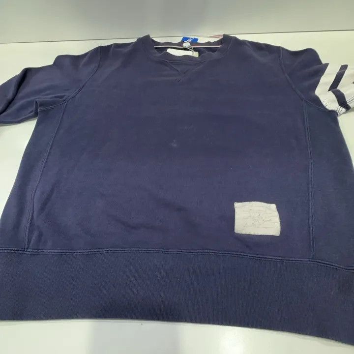 Thom Browne Thom Browne Casual Stylish Solid Sweatshirt 0079 Size US S / EU 44-46 / 1 - 10 Thumbnail