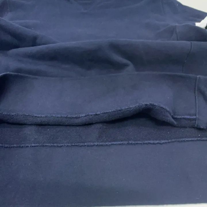 Thom Browne Thom Browne Classic Navy Crewneck Sweatshirt 0079 Size US L / EU 52-54 / 3 - 8 Thumbnail