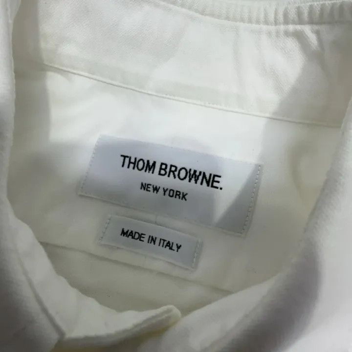 Thom Browne Thom Browne Classic Long Sleeve Shirt for Men 0079 Size US S / EU 44-46 / 1 - 7 Thumbnail