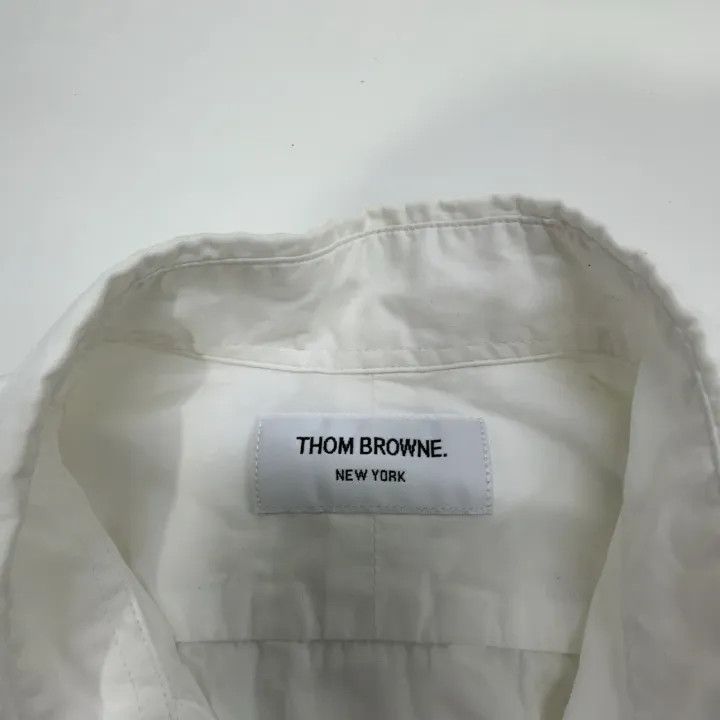 Thom Browne Thom Browne Casual Long Sleeve Shirt 0079 Size US XS / EU 42 / 0 - 6 Thumbnail