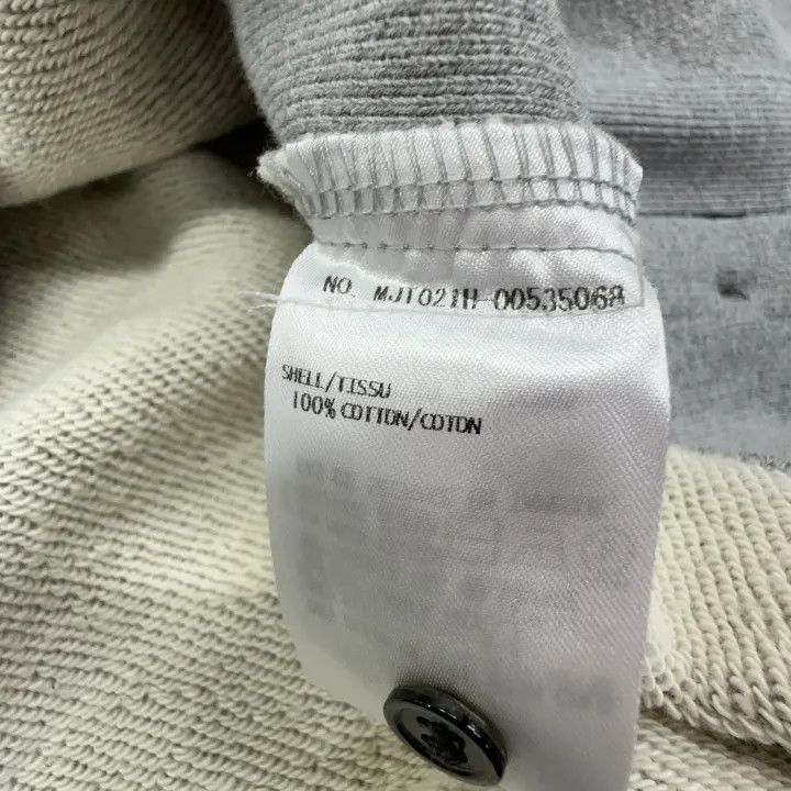 Thom Browne Thom Browne Gray Classic Four-Stripes Sweatshirt 0079 Size US S / EU 44-46 / 1 - 4 Thumbnail