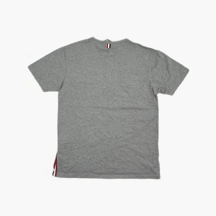 Thom Browne Thom Browne Gray Short Sleeve T-Shirt 0079 Size US S / EU 44-46 / 1 - 3 Thumbnail