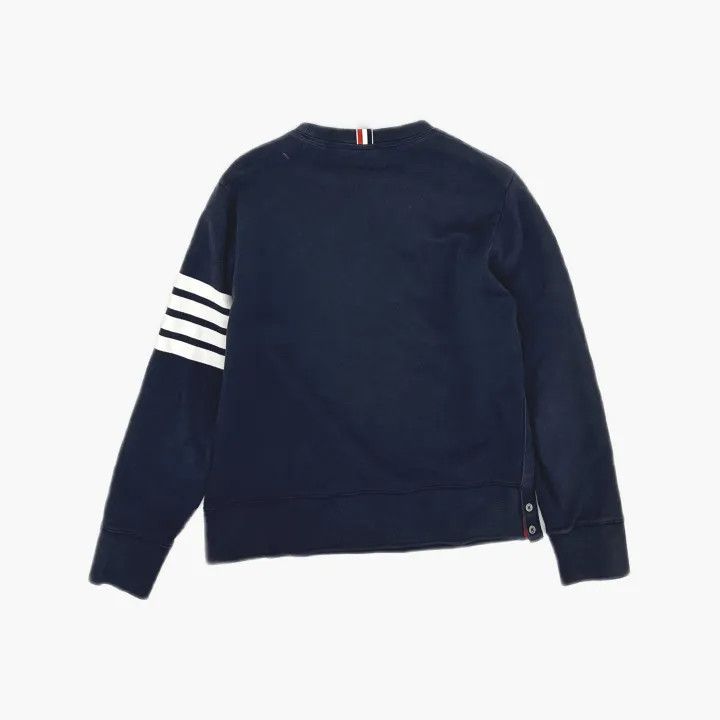 Thom Browne Thom Browne Classic Logo Navy Sweatshirt 0079 Size US M / EU 48-50 / 2 - 3 Thumbnail
