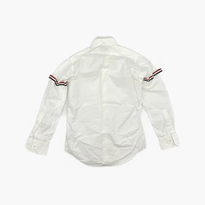 Thom Browne Thom Browne Casual Solid Color Long Sleeve Shirt 0079 Size US M / EU 48-50 / 2 - 3 Thumbnail