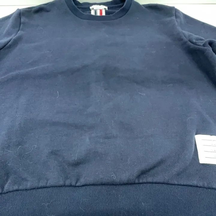 Thom Browne Thom Browne Ivy Boy Crewneck Sweatshirt in Blue 0079 Size US S / EU 44-46 / 1 - 8 Thumbnail