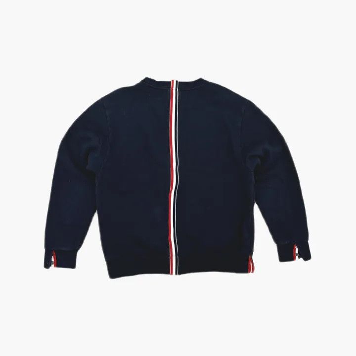 Thom Browne Thom Browne Ivy Boy Crewneck Sweatshirt in Blue 0079 Size US S / EU 44-46 / 1 - 3 Thumbnail