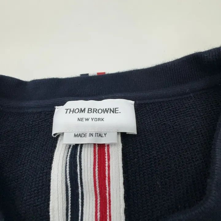 Thom Browne Thom Browne Ivy Boy Crewneck Sweatshirt in Blue 0079 Size US S / EU 44-46 / 1 - 4 Thumbnail
