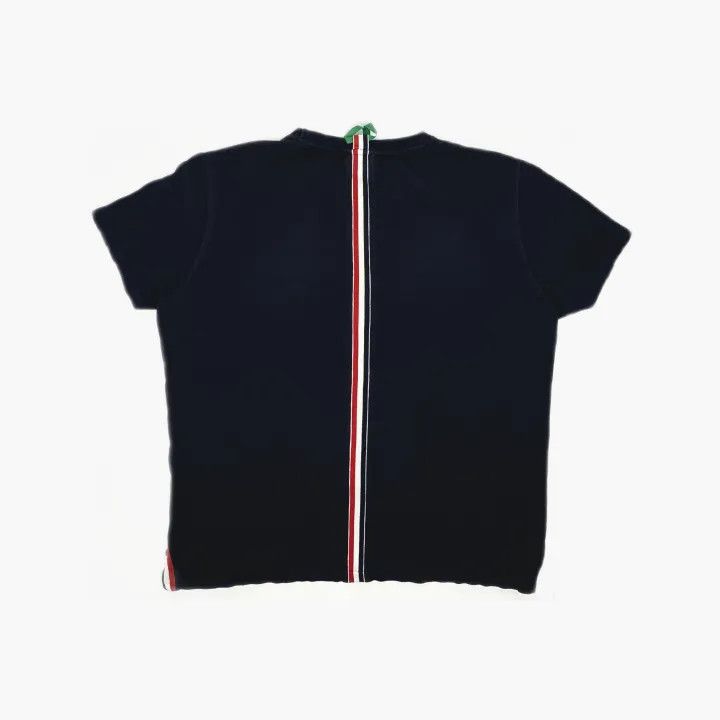Thom Browne Thom Browne Navy Striped Cotton Short Sleeve T-shirt 0079 Size US L / EU 52-54 / 3 - 3 Thumbnail