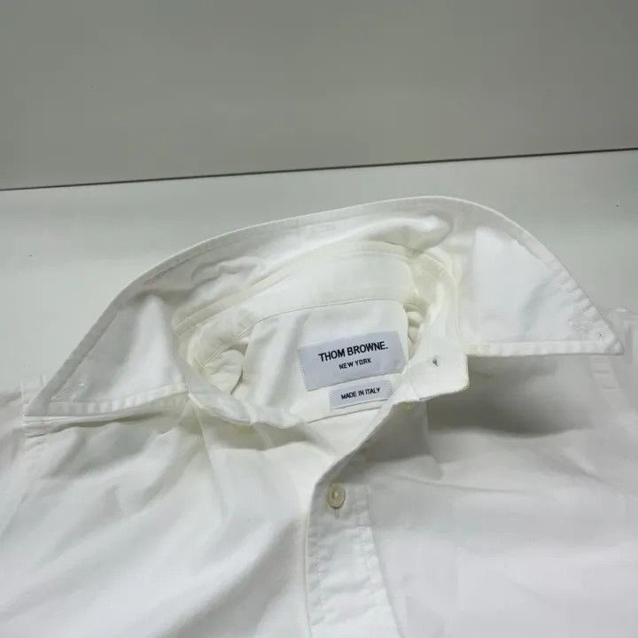 Thom Browne Thom Browne Classic Long Sleeve Oxford Shirt 0079 Size US S / EU 44-46 / 1 - 9 Thumbnail