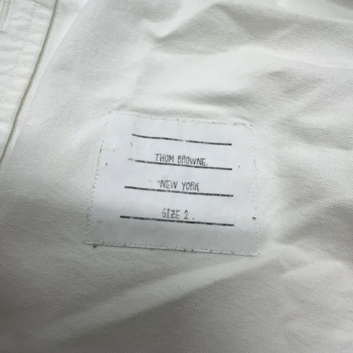 Thom Browne Thom Browne Classic Long Sleeve Oxford Shirt 0079 Size US S / EU 44-46 / 1 - 4 Thumbnail