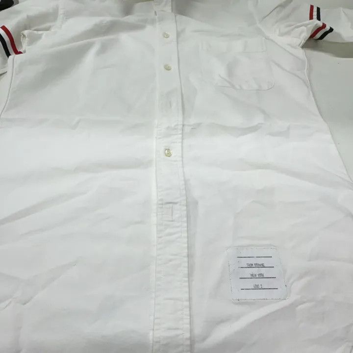 Thom Browne Thom Browne Classic Long Sleeve Oxford Shirt 0079 Size US S / EU 44-46 / 1 - 11 Thumbnail
