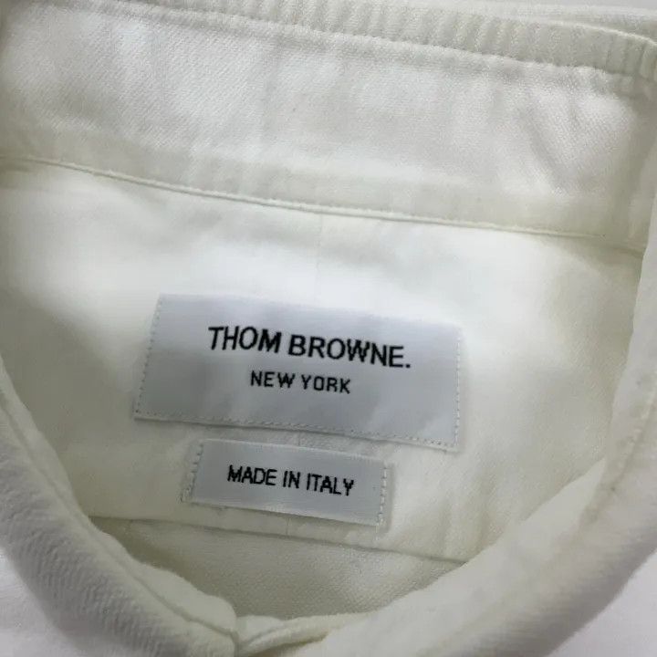 Thom Browne Thom Browne Classic Long Sleeve Oxford Shirt 0079 Size US S / EU 44-46 / 1 - 7 Thumbnail