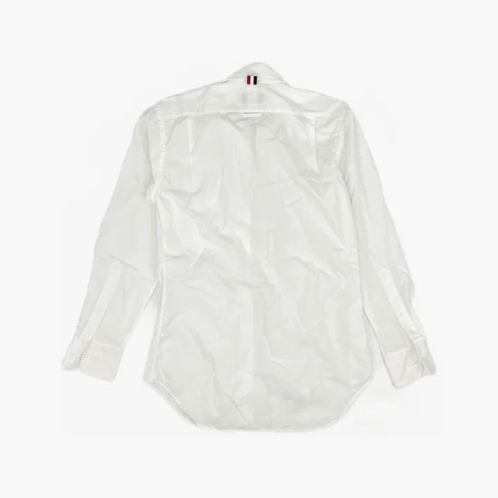 Thom Browne Thom Browne White Button-Up Long Sleeve Shirt 0079 Size US S / EU 44-46 / 1 - 3 Thumbnail