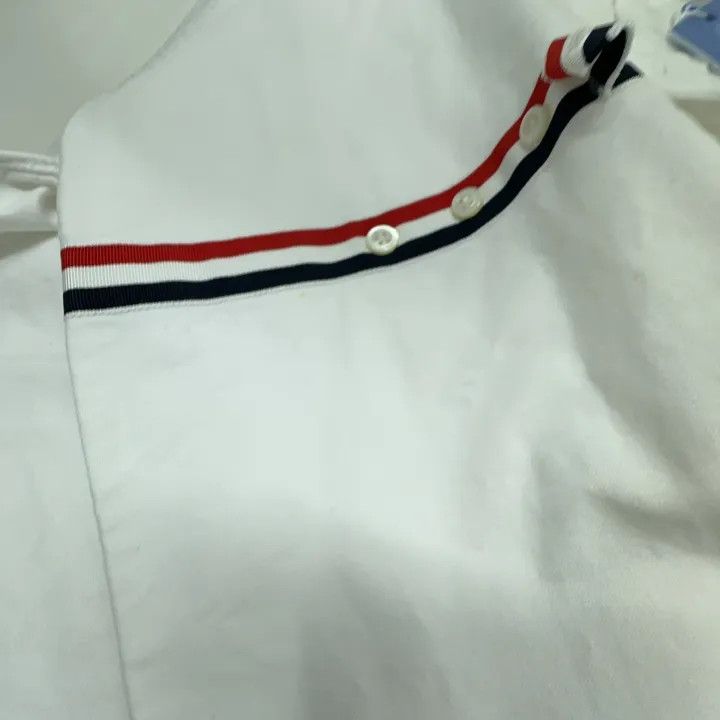 Thom Browne Thom Browne Casual Solid Long Sleeve Shirt 0079 Size US S / EU 44-46 / 1 - 10 Thumbnail