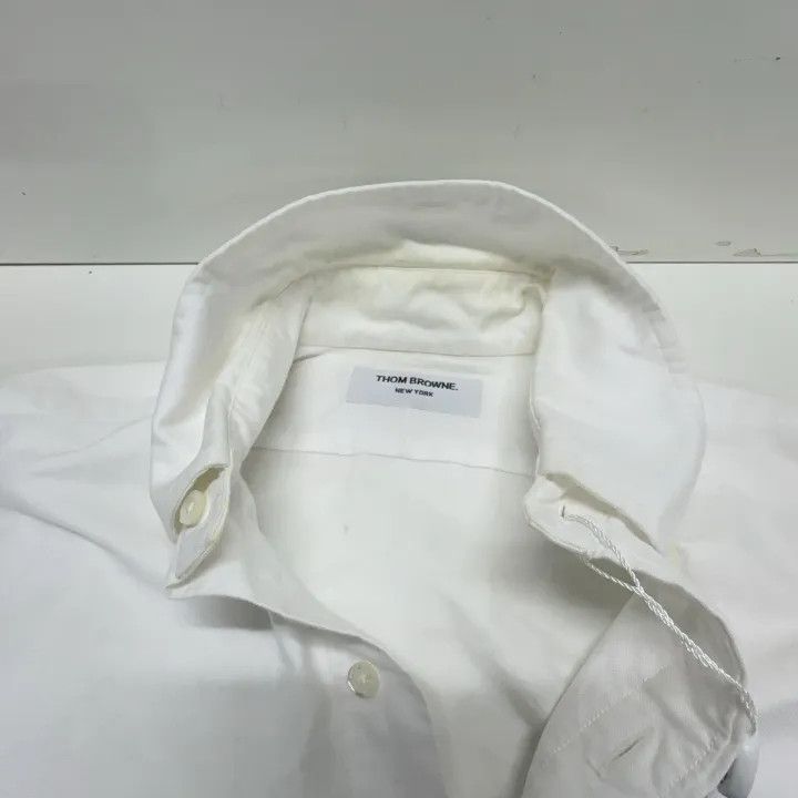 Thom Browne Thom Browne Casual Solid Long Sleeve Shirt 0079 Size US S / EU 44-46 / 1 - 6 Thumbnail