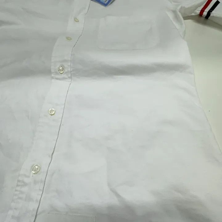 Thom Browne Thom Browne Casual Solid Long Sleeve Shirt 0079 Size US S / EU 44-46 / 1 - 8 Thumbnail